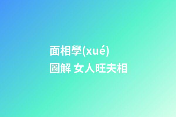 面相學(xué)圖解 女人旺夫相